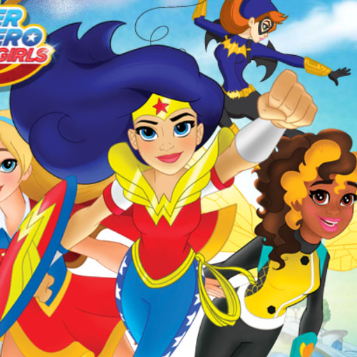 DC Super Hero Girls Flight School Game